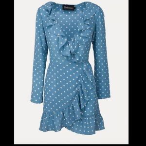 Cult favorite realisation par blue polka dot dress
